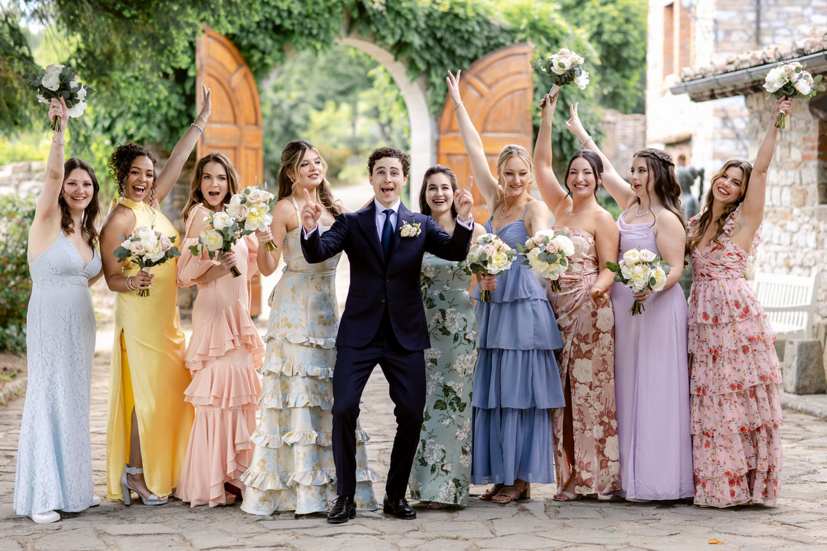 Matrimonio estivo in Toscana