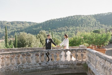 Matrimonio da sogno in castello toscano