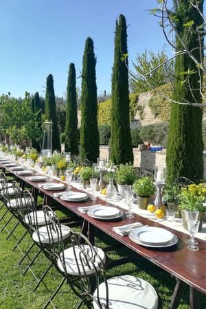 matrimonio in giardino in Toscana
