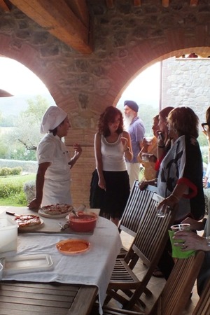 Serata evento con pizza in Toscana