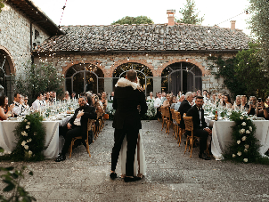 Matrimonio rustic-chic in Toscana