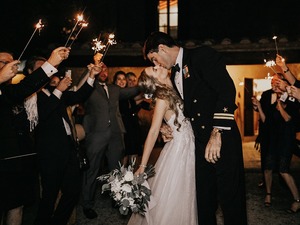 Matrimonio a Cortona, bacio finale